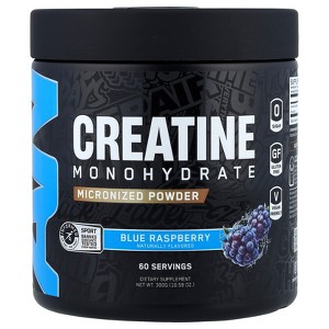 ABE Creatine Monohydrate, Micronized Powder, Blue Raspberry, 10.58 oz (300 g) - 1 of 4