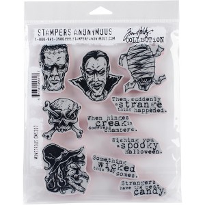 Tim Holtz Cling Stamps 7"X8.5" - 1 of 3
