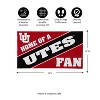 Evergreen Home of a Fan University of Utah28" x 16" Woven PVC Indoor Outdoor Doormat - 2 of 4