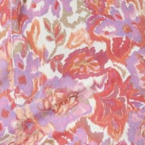 lavender ikat floral