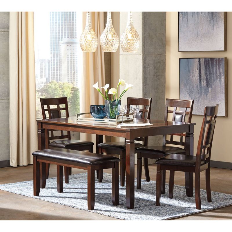 Bennox Dining Table Set Brown - Signature Design by Ashley, 4 of 6