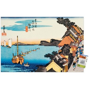 Trends International Scenery Of Kanagawa Unframed Wall Poster Prints - 1 of 4