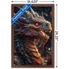 Trends International Wumples - Dragon Framed Wall Poster Prints - 3 of 4