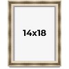 PosterPalooza | Shadow Box 1.75" Deep Silver Picture Frame - UV Acrylic, Foam Board Backing, Hanging Hardware - 2 of 4
