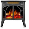Bestier Electric Fireplace Heater 24.2" with Remote, Cathedral Stylish, Adjustable Brightness & Heating Overheating Safe - 3 of 4