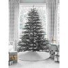 King of Christmas Artificial Christmas Tree Unlit, Rushmore Fir Artificial Xmas Tree with Metal Stand - 3 of 4