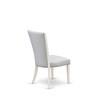 East West Furniture, Set of 2 Upholstered Chair- Parson Chairs Includes Linen White Wood Frame - 4 of 4