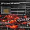 CAVINAS Grills Outdoor Cooking Charcoal Small Charcoal Grill Flat Grills Outdoor Cooking for Outdoor Camping - 4 of 4
