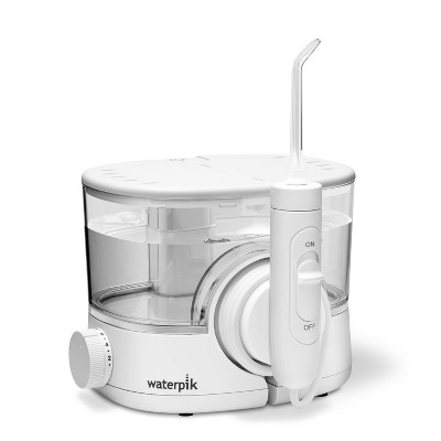 toothbrush with waterpik target