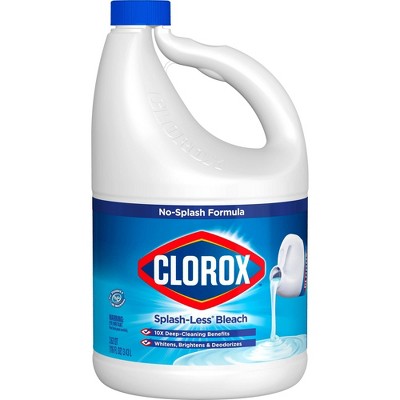 Clorox Splash-Less Liquid Bleach - Regular - 116 fl oz