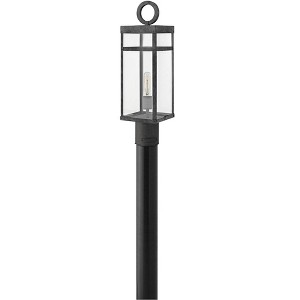Hinkley Porter 22 3/4" High Aged Zinc Outdoor Post Light - 1 of 2