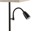 (Set of 2) 25.5" 2-Light Austin Farmhouse Industrial Table Lamp with USB Charging Oil Rubbed Bronze (Includes LED Light Bulb) - JONATHAN Y: - 4 of 4