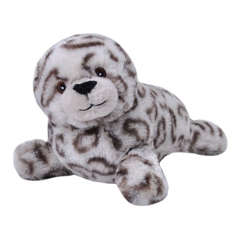 Wild Republic Ecokins Mini Harbor Seal Stuffed Animal, 8 Inches