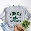 Forks Washington Distressed - Women's Graphic Sweatshirt - 2 of 4