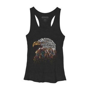 Women's Design By Humans WILD EAGLE By Dandingeroz Racerback Tank Top - 1 of 3