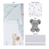 Sammy & Lou Up Up and Away Baby Nursery Crib Bedding Set - 4pc - 2 of 4