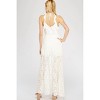 Women's Lace & Ruffle Maxi Romper - entro - 3 of 4