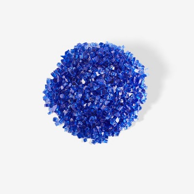 WestinTrends Fire Pit Fire Glass Tempered Glass Rocks for Fireplace Accessories