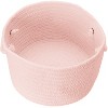 Colonial Mills WL20 14 by 14 by 10-Inch Bristol Storage Basket, Blush Pink - 3 of 4