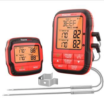Thermopro Tp-22s Wireless Meat Thermometer - Dual Probe Digital Cooking  Thermometer For Grilling, Smoker, And Oven - Accurate Temperature Reading  For Perfectly Cooked Food - Temu Hungary