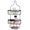 Home Basics Large Shower Caddy, Black - 2 of 4