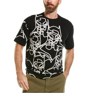 Elevenparis Mens Batman Graphic T-Shirt, Black, Medium - 1 of 2