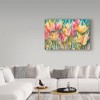 Trademark Fine Art -Annelein Beukenkamp 'Pastel Tulips' Canvas Art - 3 of 3