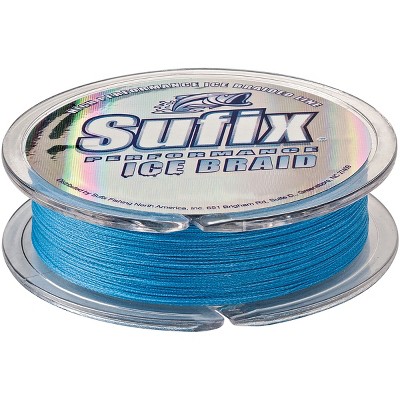 Sufix 50 Yard Invisiline Ice Fluorocarbon Fishing Line - 3 Lb. Test - Clear  : Target