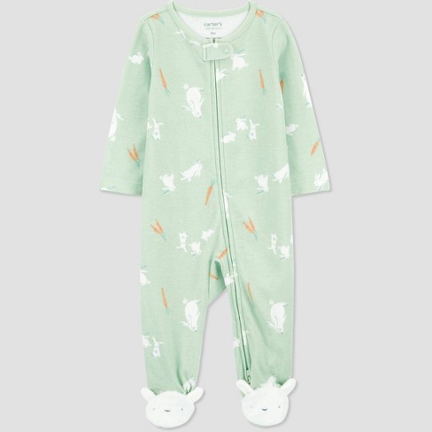 Plain white footed pajamas sales baby