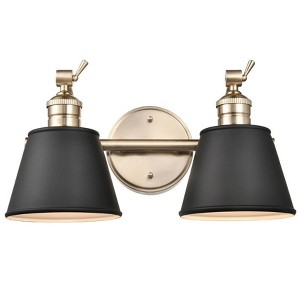 Millennium Lighting Layne 2 - Light Vanity in  Modern Gold - 1 of 1
