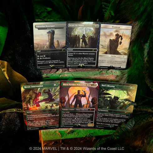 Magic the Gathering Secret Lair x Marvel's Black Panther - Non-Foil Edition - image 1 of 4