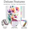 Global Printed Products Deluxe Teacher AY 2025-2026 Planner - 8.5"x11" (Rainbow Floral) - 2 of 4