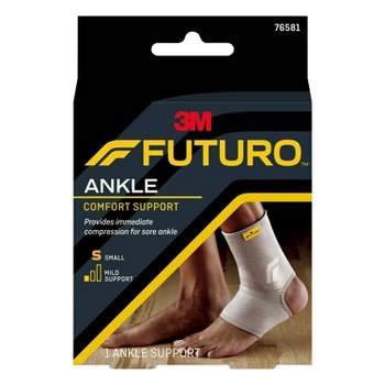 FUTURO Comfort Ankle Support with Breathable, 4-Way Stretch Material