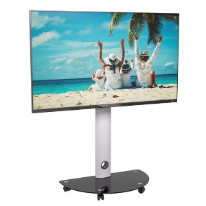 Promounts Mobile TV Cart with Swivel Mount for TVs 32" - 72" Up to 88 lbs - 1 of 4