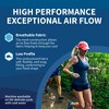 TrailHeads Women’s Running Hat - Lightweight Mesh Summer Cap for hiking, golf, tennis, sports - 2 of 4