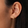 Inerney Gold Huggie Hoop Earrings Set for Women, Dainty Small Sterling Silver Earring Stacks Hypoallergenic Jewelry for Multiple Piercings - 4 of 4