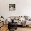Stupell Industries Chicken & Egg Dinner Floating Frame Canvas Art, Brown, 25" x 25" - 3 of 4