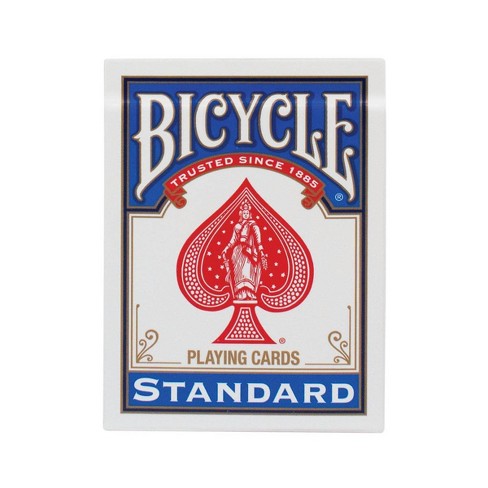  Single Blue Deck Standard Playing Cards (Wide Size, Regular  Index) : Toys & Games