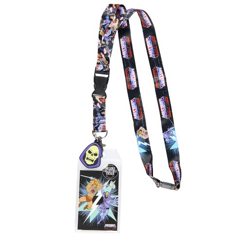 He-man Master Of The Universe Id Lanyard Badge Holder With Rubber