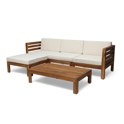 beige/teak