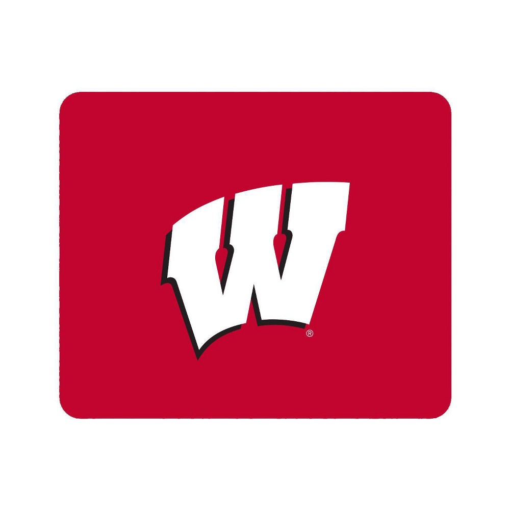 Photos - Mouse Pad NCAA Wisconsin Badgers  - Red