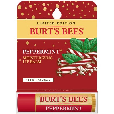 Burt's Bees Moisturizing Lip Balm - Peppermint - 0.15oz