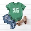 Simply Sage Market Women's Chips and Queso are My Love Language Short Sleeve Graphic Tee - L - Grass - 3 of 3