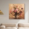 Art Remedy Burgundy Flower Afternoon Floral Glam Art Framed - 2 of 4