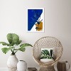 13" x 19" When the Sun Comes Abstract Framed Wall Art Blue - Wynwood Studio - 4 of 4