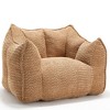 NicBex Memory Foam Bean Bag Sofa with Ultra Plush & Tufted, Cozy Chair Single/2 Seat Sofa for Dorm, Apartment or Living Room - 3 of 4