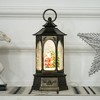 Whisen Christmas Snow Globe Lantern with Swirling Glitter, Christmas Decoration for Holiday Party or Gift - Bronze - 2 of 4
