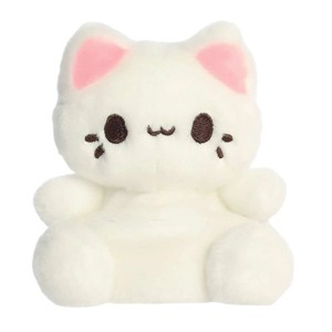 Aurora® Palm Pals™ Tasty Peach Custard Meowchi™ 5 Inch Stuffed Animal Toy - 1 of 4