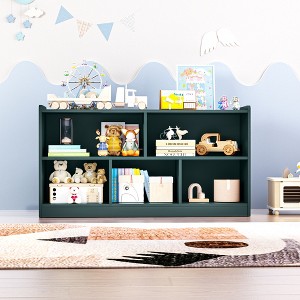 TinyHomie Wooden Children's Storage Cabinet with Open Compartment - 1 of 4