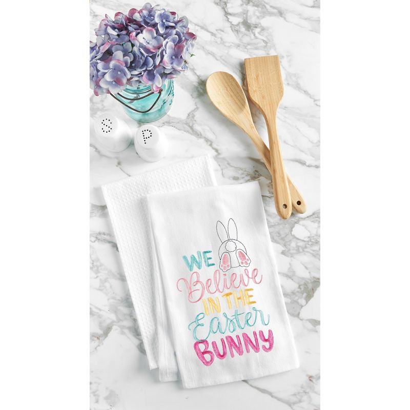 C&F Home Believe In The Easter Bunny Flour Sack Kitchen Towel, 2 of 6